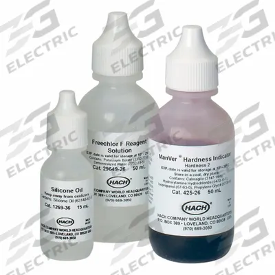 HACH Filling Solution: 50 mL Volume, Liquid, Bottle, Solution, 2759126 - Additional Calibration Solutions & Standards