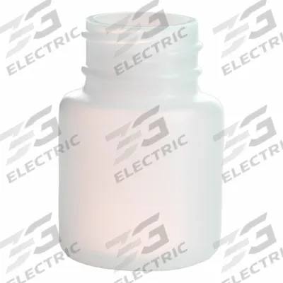 QORPAK Wide Mouth Bottle: HDPE, 30 mL, 1 fl oz, Natural, 28-400, No Closure, No Closure - HDPE Wide Mouth Round Lab Bottles