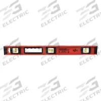 JOHNSON LEVEL I-Beam Level: Level & Plumb, I-Beam, Cushioned, Cushioned, 24 in Overall Lg, 0, 0.029° (MPN 1253-2400). Key specifications — attr934734: 1253-2400; attr934735: JOHNSON LEVEL; attr939796: Acrylic; attr983962: Aluminum; attr939959: Top & Side Read; attr939953: Removable End Caps.