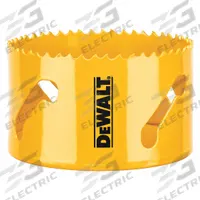 DEWALT Hole Saw: 3 1/2 in Saw Dia., 4/5 Teeth per Inch, 1 3/4 in Max. Cutting Dp, Bi-Metal (MPN DAH180056). Key specifications — attr1098070: 4/5; attr1098087: DEWALT; attr1098073: 5/8"-18.