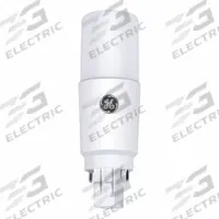 GE LAMPS Ballast Bypass LED: Type B, 2-Pin (GX23-2), PL-C, LED, 3500K, 800 lm Light Output (MPN LED8BGX23-2-O/835). Key specifications — Brand: GE LAMPS; Bulb Designation: LED8BGX23-2-O/835; Dimmable: No; Color Temperature: 3500K.