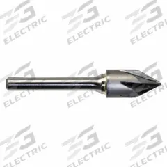 CLEVELAND Countersink: 60°, 6 Flute, 1/4 in Body Dia, Carbide (MPN C46370). Key specifications — attr1301035: CLEVELAND.