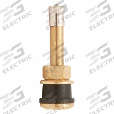 HALTEC Truck/Bus Tire Valve: Tire Valve, Clamp-In, 180° Valve Stem Angle, Straight - Tire Valve Stems