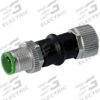 MURRELEKTRONIK Circular Connector: M12 5-Pole Male x M12 5-Pole Female, A Coded, DC Power/Signal (MPN 7000-42241-0000000). Key specifications — Connector Body Type: Male x Female; Coding: A; Brand: MURRELEKTRONIK; Voltage Rating: 800V; Thread Size: M12 Male x M12 Female; Mounting Type: Cable to Cable; Mounting Style: Cable-to-Cable Adapter; IP Rating: IP67.