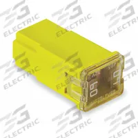 LITTELFUSE Automotive Fuse: JCAS Series, Yellow, Female, Cartridge, Time-Delay, 60 A, 32 V DC (MPN JCAS60). Key specifications — Series: JCAS; Brand: LITTELFUSE; Equivalent Fuse Series: FMX & JCAS.