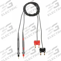 POMONA Test Leads: Black/Red Electrical Current Color, Banana Plug, 4 ft Lg, Polypropylene (MPN 6303). Key specifications — Brand: POMONA.