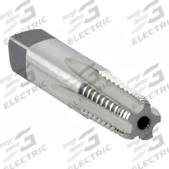 CLEVELAND Pipe and Conduit Thread Tap: 1/8"-27 NPT, 5 Flute, Semi-Bottoming Chamfer (MPN C64098)