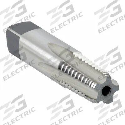 CLEVELAND Pipe and Conduit Thread Tap: 1/8"-27 NPT, 5 Flute, Semi-Bottoming Chamfer (MPN C64098) - Interrupted-Thread Pipe Taps