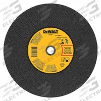 DEWALT Abrasive Cut-Off Wheel: Type 1, 14" x 7/64" x 1", Aluminum Oxide, 24 Grit, A24R (MPN DWA8011). Key specifications — Brand: DEWALT; Series: A24R.