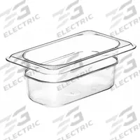 CAMBRO Food Pan: Ninth Size, Rectangular, 0.6 qt Capacity, NSF Certified, 6 15/16 in Overall Lg (MPN CA92CW135). Key specifications — Brand: CAMBRO; Dishwasher Safe: Yes; NSF Certified: Yes; Product Type: Food Pan; Manufacturer Part Number: CA92CW135.