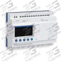 SCHNEIDER ELECTRIC Compact Smart Relay: (12) Discrete, (8) Relay, 100 to 240V AC (MPN SR2A201FU). Key specifications — Brand: SCHNEIDER; Clock Included: Clock Not Included; Number and Type of Inputs: (12) Discrete; Number and Type of Outputs: (8) Relay.