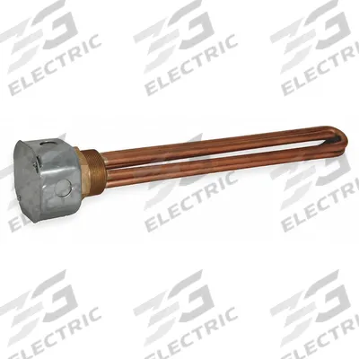TEMPCO Screw Plug Immersion Heater: 1 Phase, 120V AC, 750 W Watt, 1 in NPT, 68.63 W/sq in - Screw-Plug Immersion Heaters