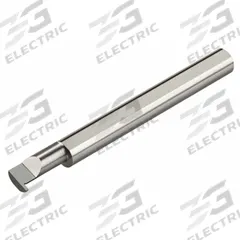 MICRO 100 Grooving Tool: 1/2 in Shank Dia., Right Hand, 3 in Overall Lg (MPN RR-250-12)