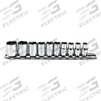 PROTO Socket Set: 1/4 in Drive, 10 Piece, 6-Point, SAE, 3/16 in to 9/16 in (MPN J47106). Key specifications — attr1224269: 1/4 in; attr1204685: Not Tether Capable; attr1204650: 3/16 in to 9/16 in; attr1204673: Socket Bits Not Included; attr1204688: PROTO; attr1206170: Standard Sockets.