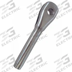 LOOS Wire Rope Clevis Fitting: 5/16 in Compatible Rope Dia, Stainless Steel, Fork End (MPN 667-10X). Key specifications — Compatible Rope Material: Stainless Steel; Material: 316 Stainless Steel; Brand: LOOS.