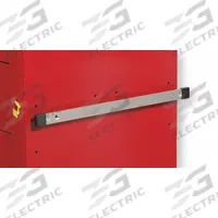 METRO Medical Cart Accessory Bracket: 1 in Overall Ht, 18 in Overall Wd, 1/2 in Overall Dp, Aluminum (MPN MBX205). Key specifications — Color: Silver; Finish: Polyester Coated; Material: Aluminum; Includes: Mounting Hardware; Brand: METRO.
