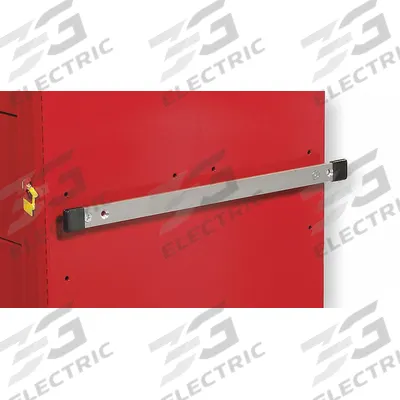 METRO Medical Cart Accessory Bracket: 1 in Overall Ht, 18 in Overall Wd, 1/2 in Overall Dp - Side-Mount Accessories for Medical Carts