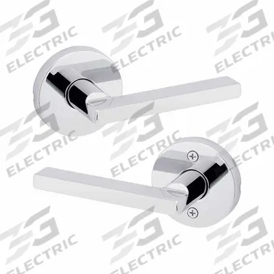 KWIKSET Door Lever Lockset: Passage Lever Locksets/Storeroom Lever Locksets, Chrome