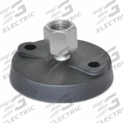 JW WINCO Female-End Leveling Mount: Swivel Boltless, Glass Filled Nylon - Swivel Female Leveling Mounts