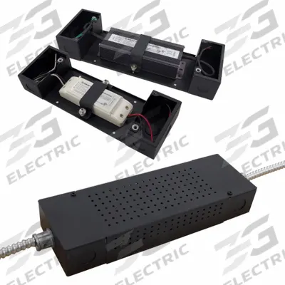 DIODE LED Driver: 96 W Power Output, 100 to 277V AC, 24V DC, 9 in Lg, Wet Location Rated - Color-Changing Decoders with Built-in Power Supply