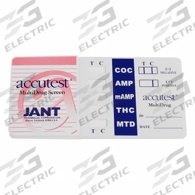 ACCUTEST Urine Drug Test Kit: 25 Tests, AMP/BAR/BZO/COC/MET/MTD/OPI/PCP/THC - Drug Testing Kits