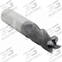 WIDIA HANITA Square End Mill: Carbide, TiAlN Coated, 4 Flute, 5/8" Mill Dia, 2-1/4" LOC, 5" OAL (MPN I4S0625W225L)