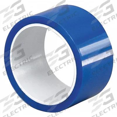 3M Film Tape: 3/4 in Wd, 10 yd Lg, 3.4 mil Thick, Polyester Film, Silicone - High-Temperature Film Masking Tape