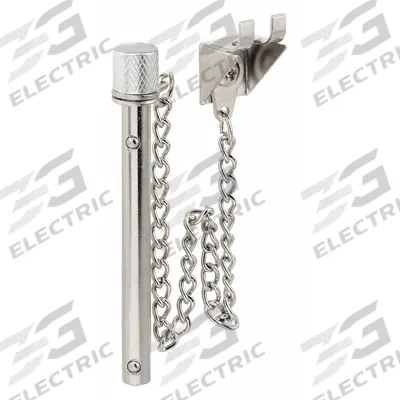 PRIME-LINE Sliding Door Lock: 3 in Lg, 3/8 in Wd - Locks for Sliding Doors