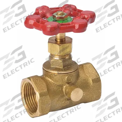 APPROVED VENDOR Stop and Waste Valve: 1/2 in Pipe Size, FNPT x FNPT, Brass - Brass Stop & Waste Valves for Potable Water