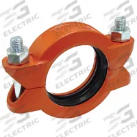 GRUVLOK Metal Pipe Straight: Straight, 8 in x 8 in, Ductile Iron, NBR Seal, 300 psi @ 150° F (MPN 390006550). Key specifications — Brand: GRUVLOK; Maximum Operating Pressure: 300 psi @ 150° F; Fitting Pipe Size: 8 in x 8 in.