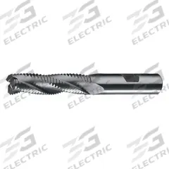 CLEVELAND Roughing End Mill: Cobalt, 5 Flute, Coarse Pitch, 1" Mill Dia, 2" LOC, 4-1/4" OAL (MPN C75347)