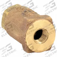 APOLLO Ball Cone Spring Check Valve: Ball, Inline Valve Body, Bronze, 1/2 in Pipe Size, FNPT x FNPT (MPN 6110301). Key specifications — Ball Material: RPTFE; Brand: APOLLO.