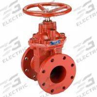 NIBCO Gate Valve: 4 in Nominal Valve Size, Ductile Iron, Non-Rising, Class 125 Flange, Wheel (MPN F-619-RWS). Key specifications — Wedge Material: Ductile Iron; Brand: NIBCO; Bonnet Material: Ductile Iron.