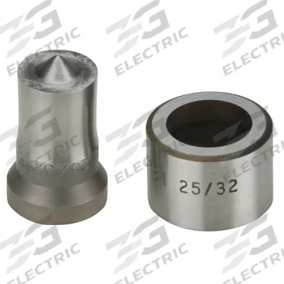 ENERPAC Punch and Die Set: 18 mm Bolt Size (In.), 0.5 Cold Rolled C-1018, 0.5 in Boilerplate - Hand and Power Tools
