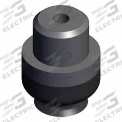 SMC Flat Cup: Flat, M5 x 0.8, 4 mm Pad Dia, Silicone, Black, 40, 9 mm Pad Ht, ZP2 (MPN ZP2-TB04EUS-H5). Key specifications — attr1019101: ZP2-TB04EUS-H5; attr1019103: SMC; attr1019107: 40.