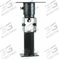 DAYTON Mounting Bracket: Mounting Bracket, 10 in Lg, 6 in Wd, Steel (MPN 1LXN5). Key specifications — Includes: Secondary Safety Support Cable; Material: Steel; Manufacturer Part Number: 1LXN5; Brand: DAYTON; Color: Black.