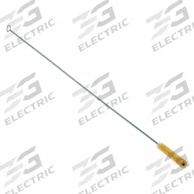 TANIS Burette Brush: 30 in Overall Lg, Nylon, Natural, 3 1/4 in Brush Head Lg - Lab Brushes