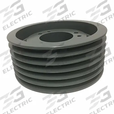 APPROVED VENDOR V-Belt Sheave: 65V1180E, 6 Groove, 11.8 in OD, Bushed Bore - Bushed-Bore Cast-Iron V-Belt Pulleys