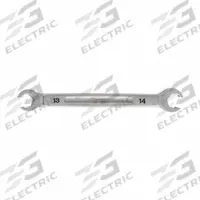 MILWAUKEE Flare Nut Wrench: Chrome Vanadium Steel, Chrome, 13 mm_14 mm Head Size (MPN 45-96-8352). Key specifications — attr309723: No; attr309730: Chrome; attr309729: Chrome Vanadium Steel; attr324937: MILWAUKEE.