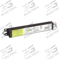 APPROVED VENDOR Fluorescent Ballast: 120 to 277V AC, 1/2 Lamps Supported, 9 1/2 in Overall Lg (MPN 4KGE4). Key specifications — attr1125022: (1 or 2) F32T8; attr239899: APPROVED VENDOR; attr1125144: 2.