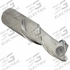 CLEVELAND Square End Mill: High Speed Steel, 2 Flute, 39/64" Mill Dia, 1-5/16" LOC, 3-3/8" OAL (MPN C33752)
