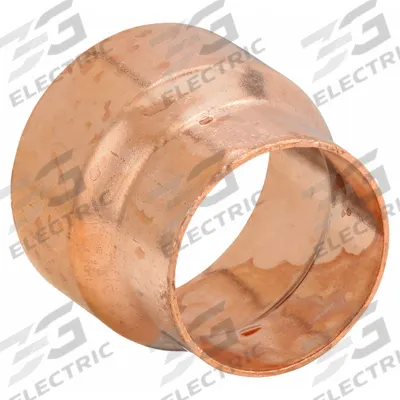 NIBCO Sweat Fitting Bushing: 1 1/2 in CTS x 1 1/4 in CTS, Cup x FTG - Drain, Waste & Vent Wrot Copper & Bronze Tube Fittings
