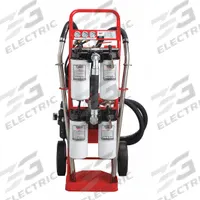 TRICO Hydraulic Oil Filter Cart: 3 gpm Max Flow Rate, 100 psi Max Pressure, 4 hp Motor Horsepower (MPN 36933). Key specifications — attr95879: Pneumatic; attr98908: TRICO.