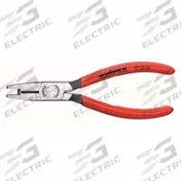 KNIPEX Crimper: Scotchlok™ Single Connectors, 0.4 to 1.1 mm, 155 mm Overall Lg, Std Cushion Grip (MPN 97 50 01). Key specifications — attr510656: KNIPEX; attr510840: Spring-Loaded; attr545988: UR.