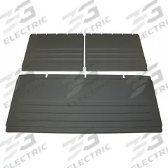 RUBBERMAID COMMERCIAL PRODUCTS Back Panel, Side Panel Kit: For 4MC26/4YX42/5M691/5M692 (MPN FG4093L1BLA). Key specifications — For Use With Grainger Item Number: 4MC26; For Use With Mfr. Model Number: FG409400GRAY; Fits Brand: Rubbermaid Commercial; Product Type: Back Panel, Side Panel Kit; Brand: RUBBERMAID COMMERCIAL PRODUCTS.
