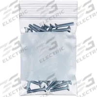 APPROVED VENDOR Reclosable Bag: 4 mil Thick, 3 in Wd, 4 in Lg, Hang Hole Not Included, 1,000 PK (MPN 5CNW5). Key specifications — Bag Material: Low Density Polyethylene (LDPE); Brand: APPROVED VENDOR; With Hang Hole: Hang Hole Not Included; Package Configuration: Flat Pack.