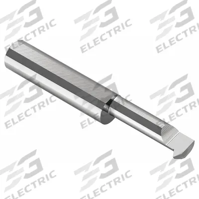 MICRO 100 Threading Tool: 3/16 in Shank Dia., Bright (Uncoated) - Machining