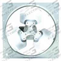 Exhaust Fan: 20 in Blade, 1/2 hp, 4,452 cfm, 208-230/460V AC, 3 ph, Totally Enclosed (MPN 10D977). Key specifications — Frame Finish: Galvanized; Brand: DAYTON; Nameplate Voltage: 208-230/460V AC; Frame Material: Steel; Guard Type: None; Motor Insulation: Class B; Motor Enclosure: Totally Enclosed Air Over; Enclosure Design: Totally Enclosed Motor.