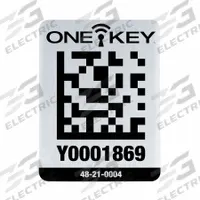 MILWAUKEE Asset ID Tag: Adhesive Tag, 25 Tags Included, (25) Labels/(2) Sheets of Cardboard (MPN 48-21-0004). Key specifications — attr1255690: (25) Labels; attr1255694: Adhesive; attr1255705: Adhesive Tag.