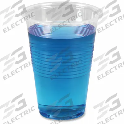 APPROVED VENDOR Disposable Cold Cup: 16 oz Capacity, Clear, Plastic, Unwrapped - Plastic Cold Cups